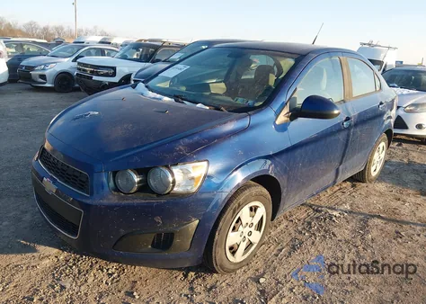 2013 Chevrolet Sonic Ls Auto z USA, uszkodzony, nr VIN 1G1JA5SG9D4167151